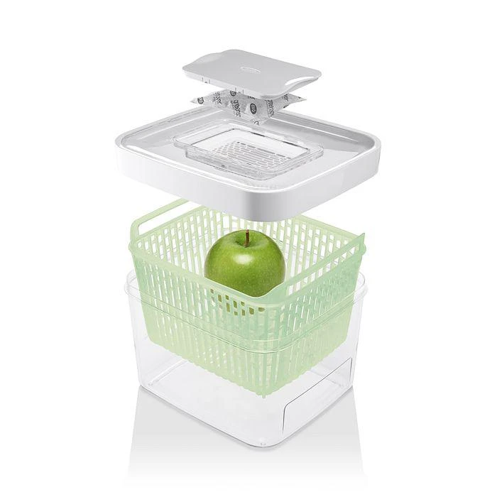 商品OXO|Greensaver Produce Keeper, 4.3 Quarts,价格¥157,第3张图片详细描述