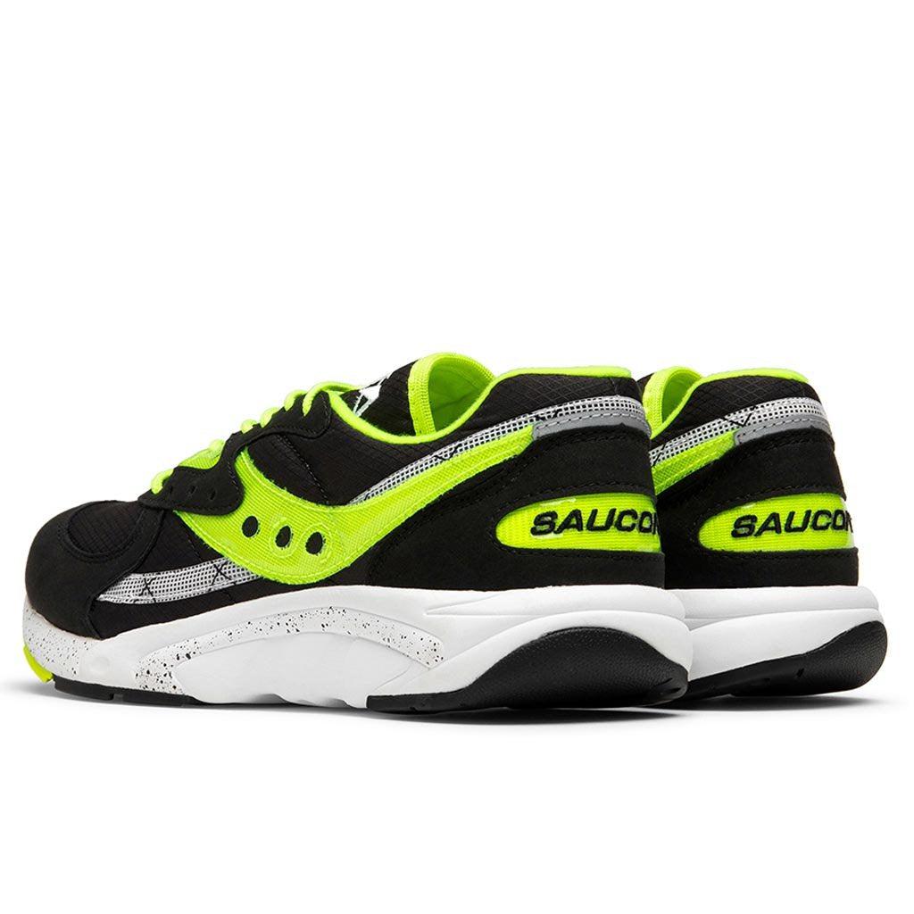 Saucony Aya - Black/Neon商品第3张图片规格展示