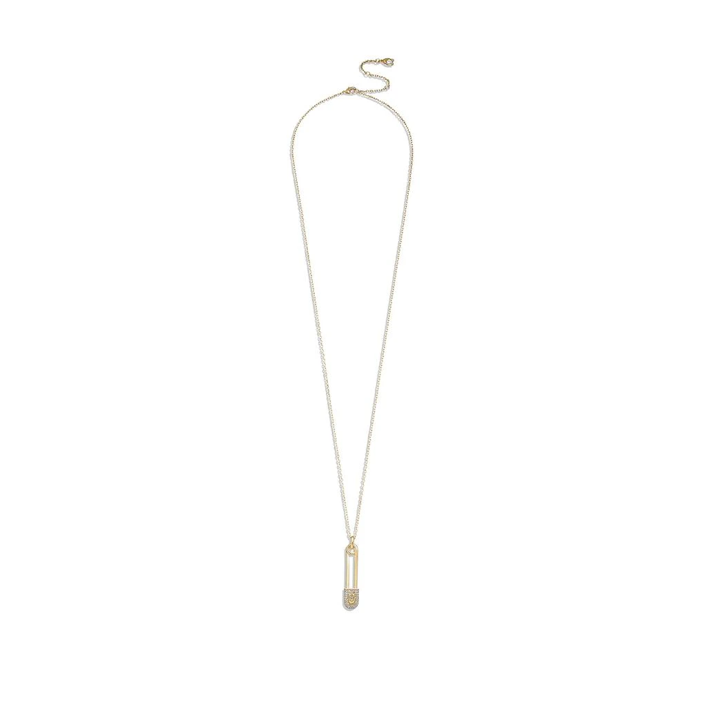 商品Coach|Signature Pin Pendant Necklace,价格¥942,第2张图片详细描述