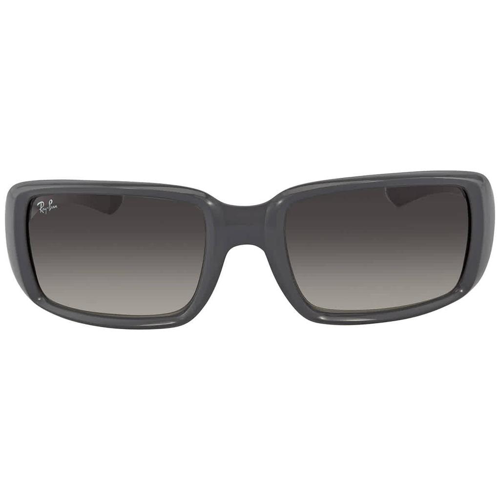 Grey Gradient Wrap Men's Sunglasses RB4338 649711 59商品第2张图片规格展示