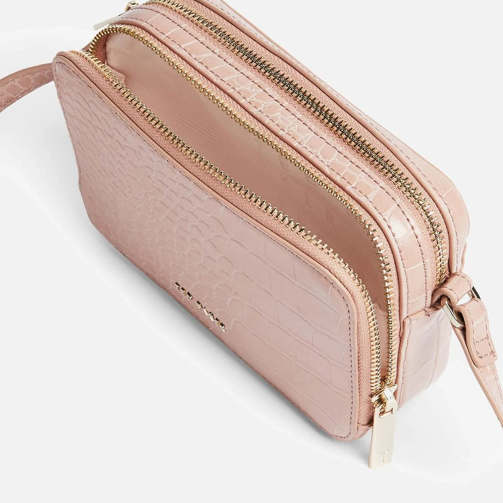 商品Ted Baker London|Ted Baker Women's Stina Double Zip Mini Camera Bag - Mid-Pink,价格¥444,第3张图片详细描述