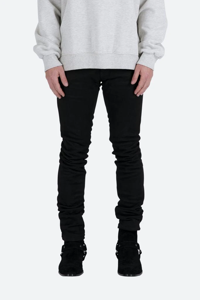 商品MNML|M318 Suede Slim Pants - Black,价格¥287,第1张图片