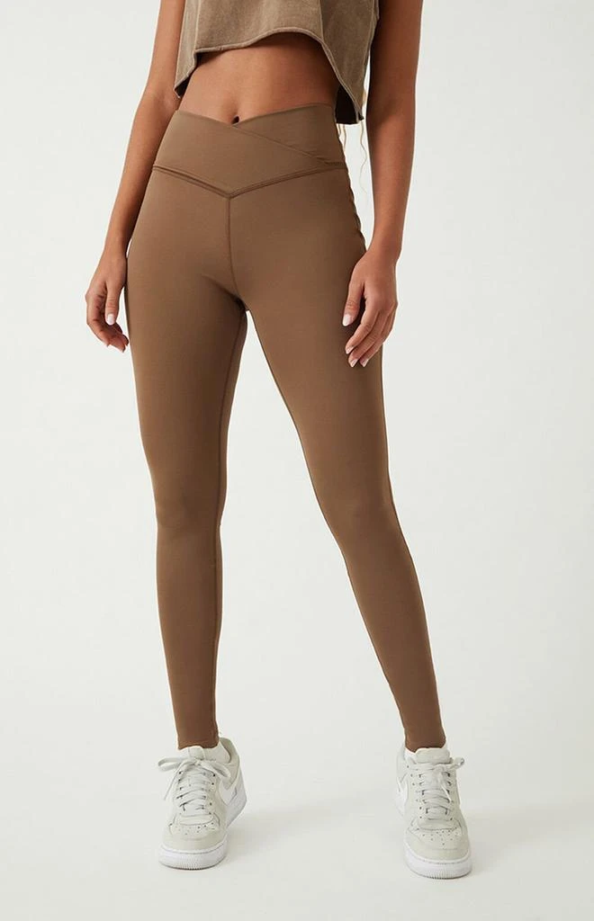 商品LA Hearts by PacSun|Active Far Out Yoga Pants,价格¥110,第1张图片