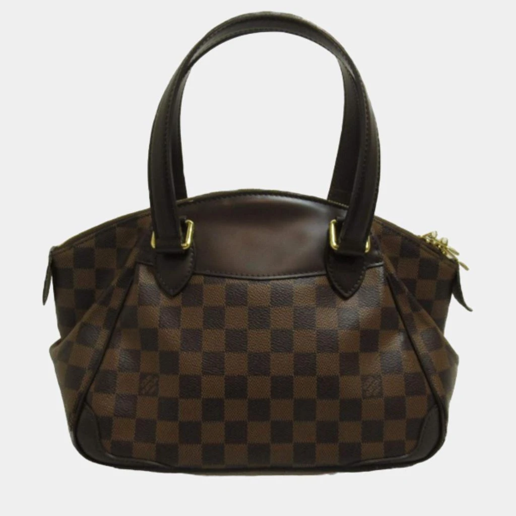 商品[二手商品] Louis Vuitton|Louis Vuitton Brown Canvas Damier Ebene Verona PM  Shoulder Bag,价格¥11515,第3张图片详细描述