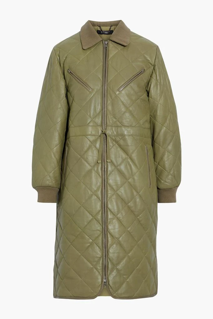 商品Muubaa|Quilted leather coat,价格¥1239,第1张图片