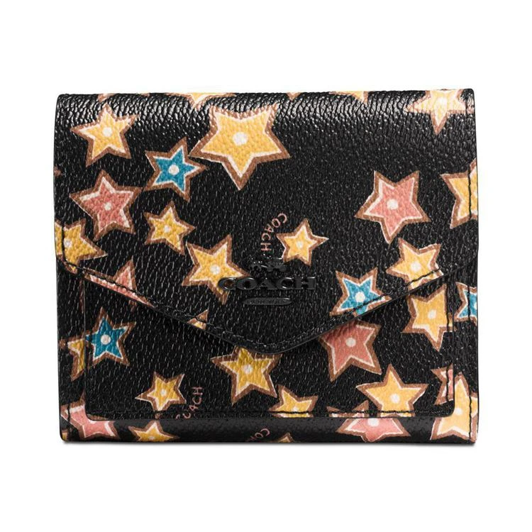 商品Coach|Small Wallet in Starlight Print Coated Canvas,价格¥442,第1张图片