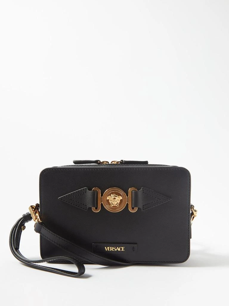 商品Versace|Medusa leather cross-body bag,价格¥10845,第1张图片