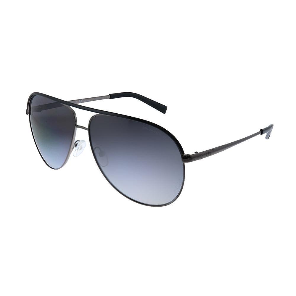 商品Armani Exchange|Armani Exchange  AX 2002 6006T3 Unisex Aviator Sunglasses,价格¥672,第1张图片