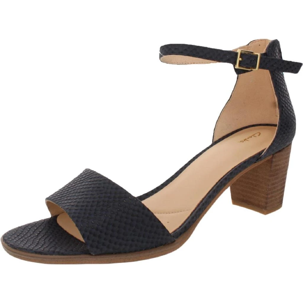 商品Clarks|Clarks Kaylin 60 2 Part Women's Leather Ankle Wrap Dress Sandals,价格¥132,第1张图片