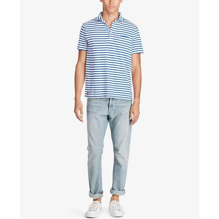 Men's Striped Jersey Polo 商品
