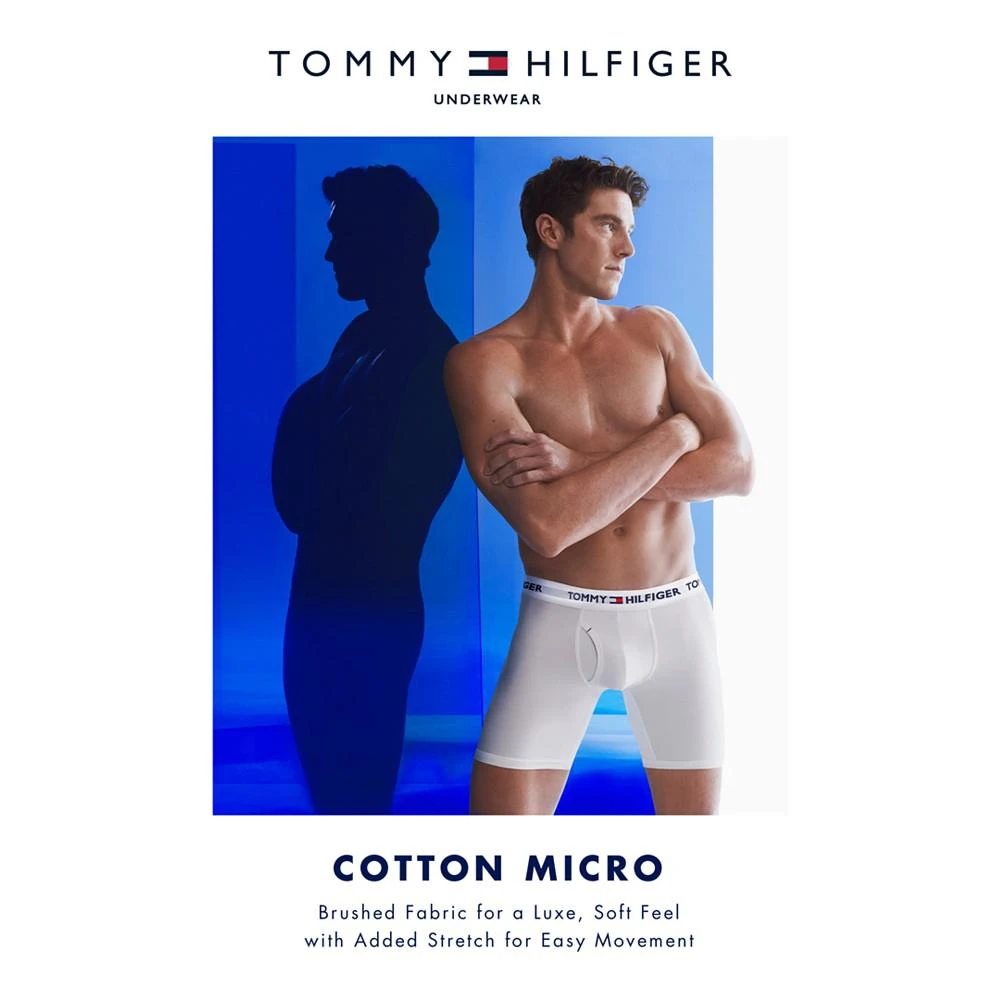 商品Tommy Hilfiger|Men's 4-Pk. Everyday Microfiber Briefs,价格¥247,第4张图片详细描述