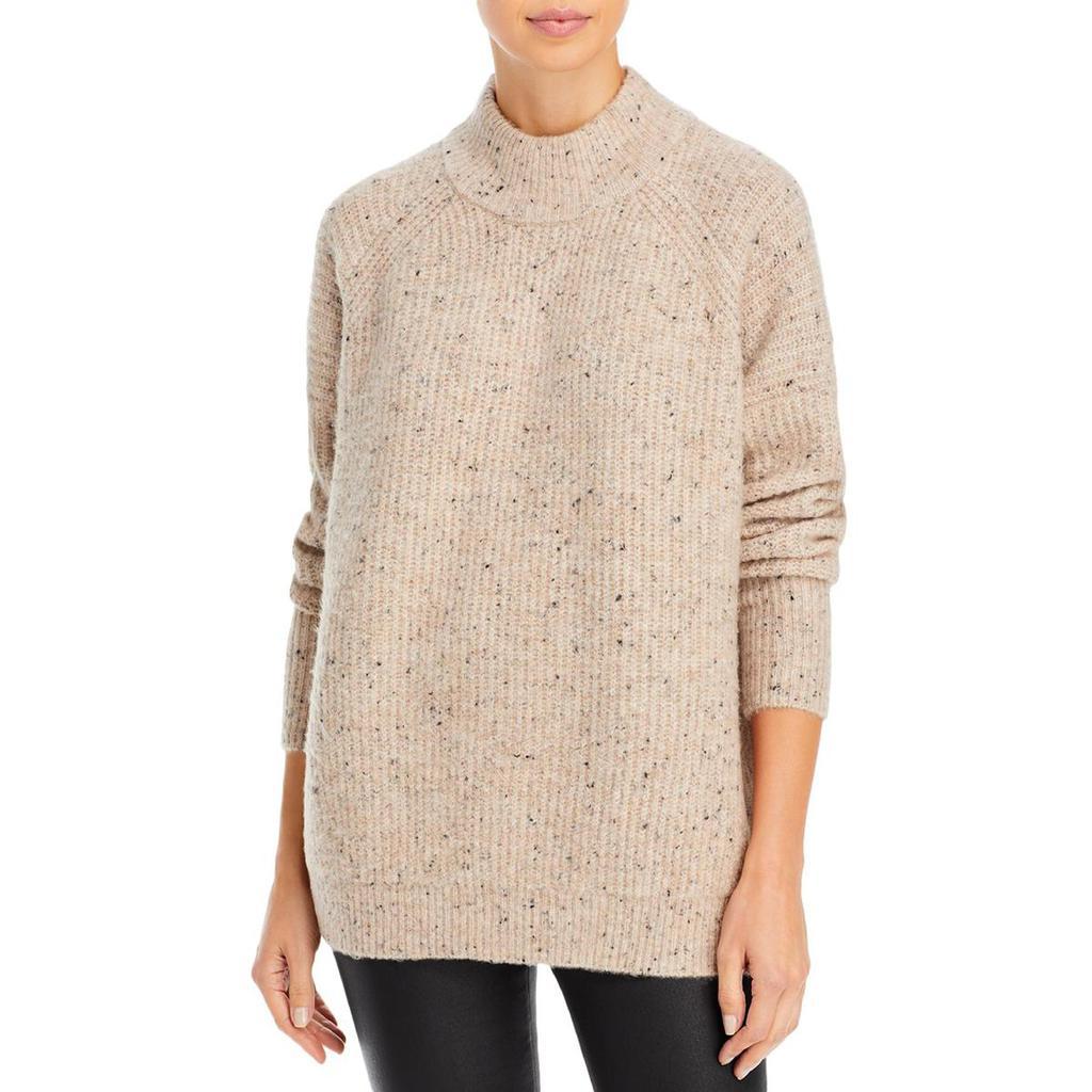 商品AQUA|Aqua Womens Mock Neck Tunic Pullover Sweater,价格¥170,第1张图片