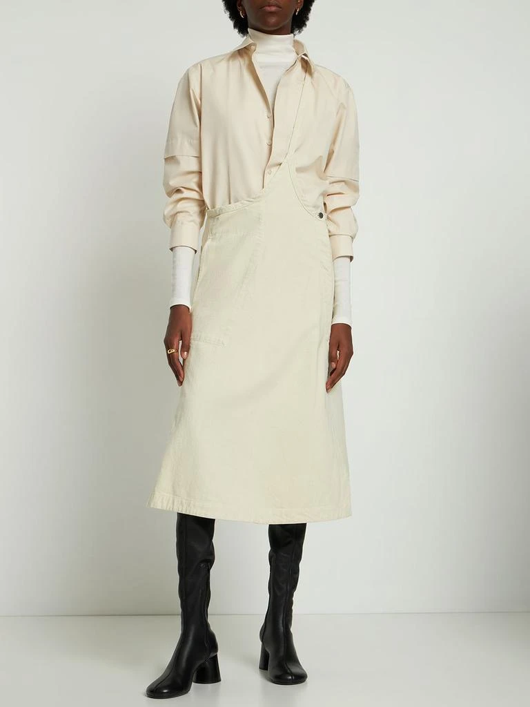 商品Lemaire|Apron Denim Midi Skirt,价格¥3594,第2张图片详细描述