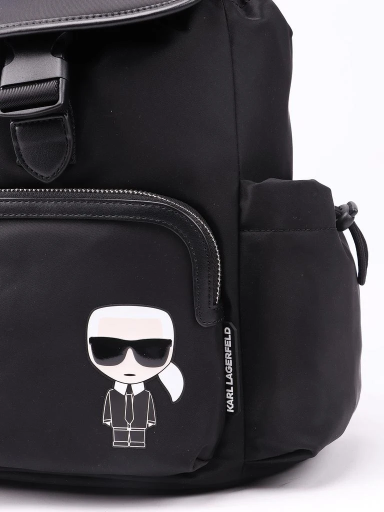 商品Karl Lagerfeld Paris|Karl Lagerfeld K/ikonik Nylon Flap Bp,价格¥2618,第4张图片详细描述