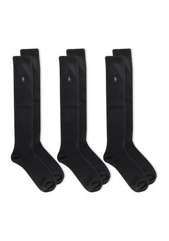 商品Ralph Lauren|Microfiber Ribbed Socks - 3 Pack,价格¥155,第1张图片