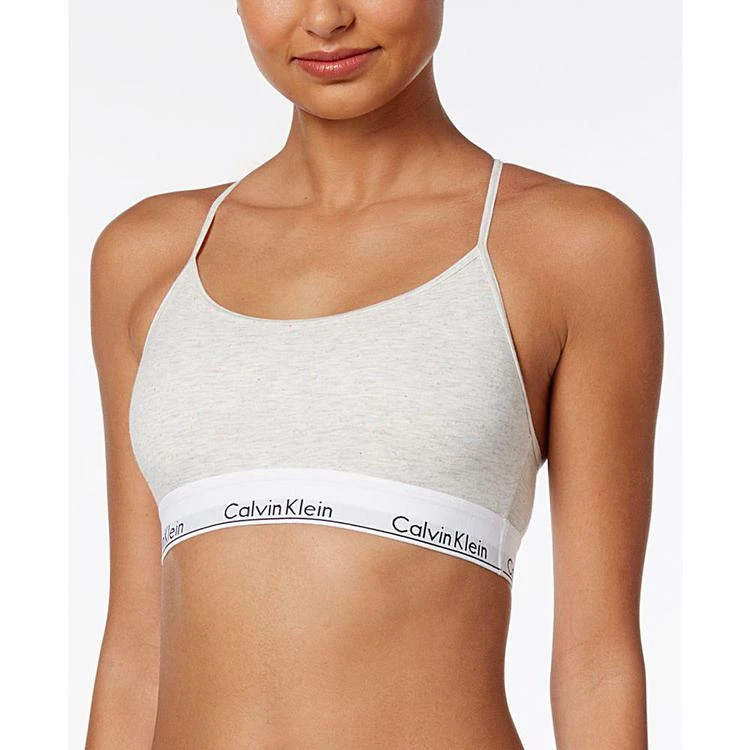 商品Calvin Klein|CK Modern Cotton Logo-Band Bralette QF4637,价格¥125,第1张图片