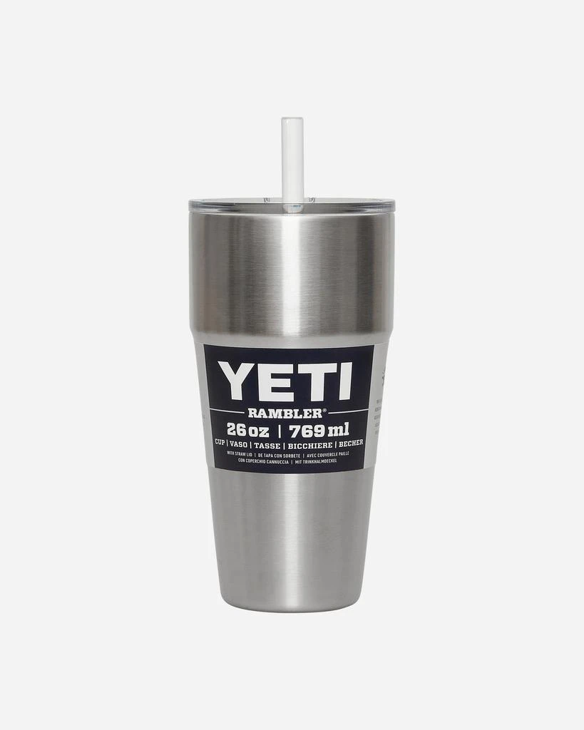 商品YETI|Rambler Straw Cup Silver,价格¥253,第1张图片