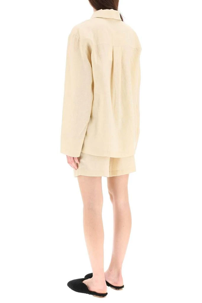 商品Sleeper|LINEN PAJAMA SET,价格¥676,第4张图片详细描述