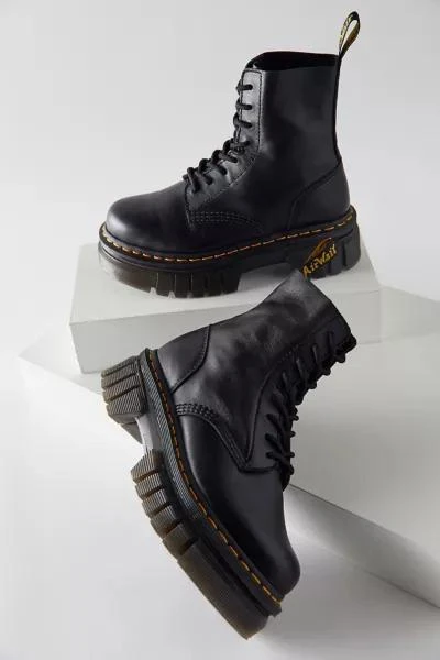 商品Dr. Martens|Dr. Martens Audrick Nappa Lux Leather Platform Boot,价格¥973,第4张图片详细描述