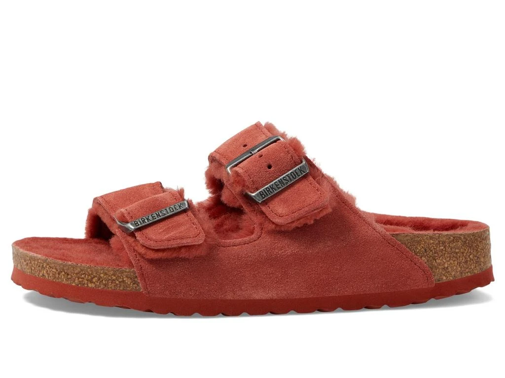 商品Birkenstock|女式 亚利桑那羊羔绒麂皮 凉拖,价格¥880,第4张图片详细描述