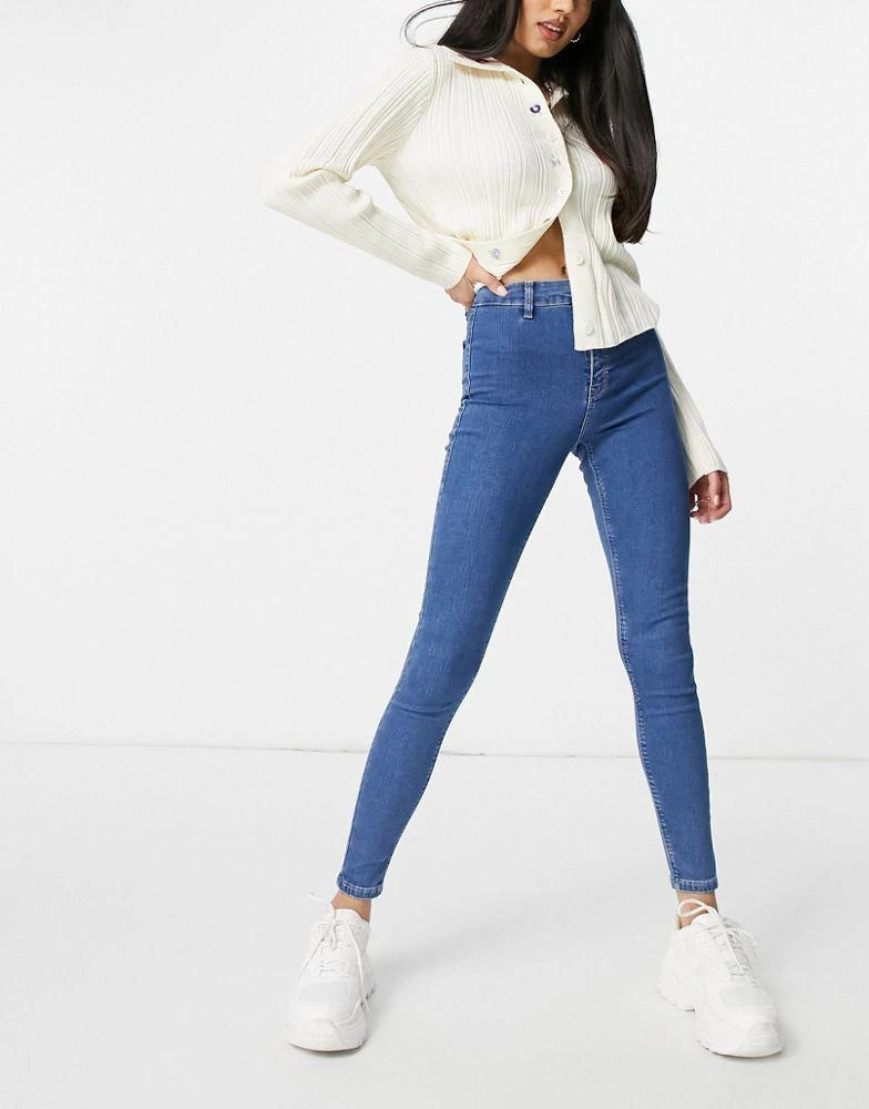商品Topshop|Topshop Joni jean in blue,价格¥214,第1张图片