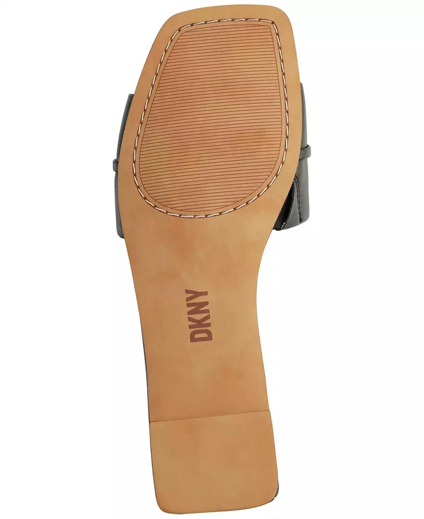 商品DKNY|Women's Alaina Slip-On Hardware Slide Sandals,价格¥1040,第5张图片详细描述