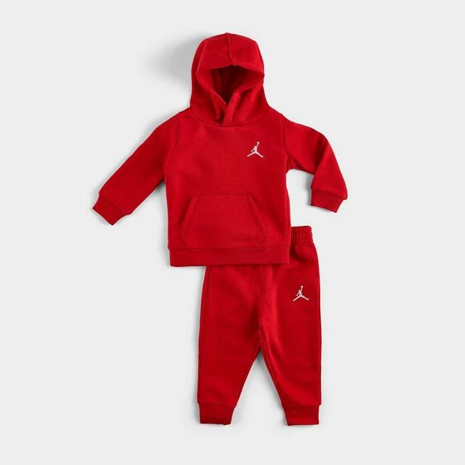商品Jordan|Infant Jordan Essentials Hoodie and Jogger Pants Set,价格¥378,第1张图片