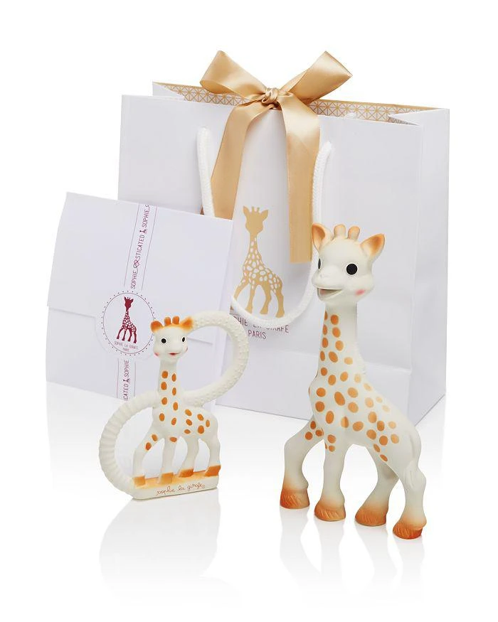 商品Sophie la Girafe|Sophisticated Set with Sophie la Girafe & So Pure Teether - Ages 0+,价格¥381,第1张图片