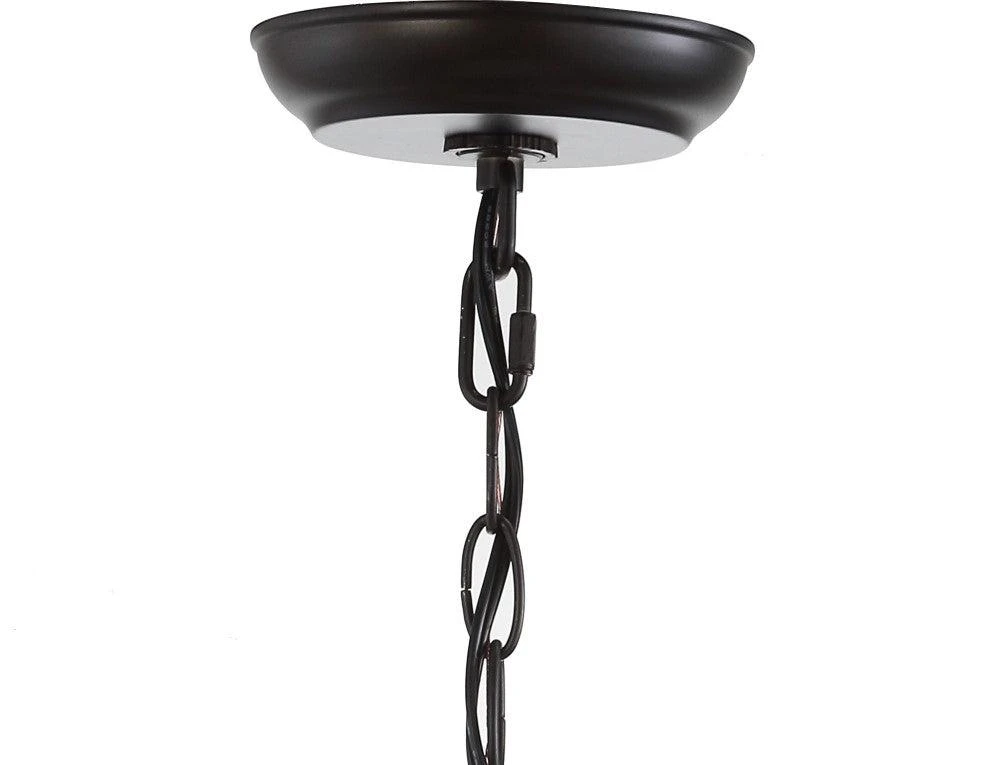 Stella 12" Moravian Star Metal/Clear Glass LED Pendant 商品
