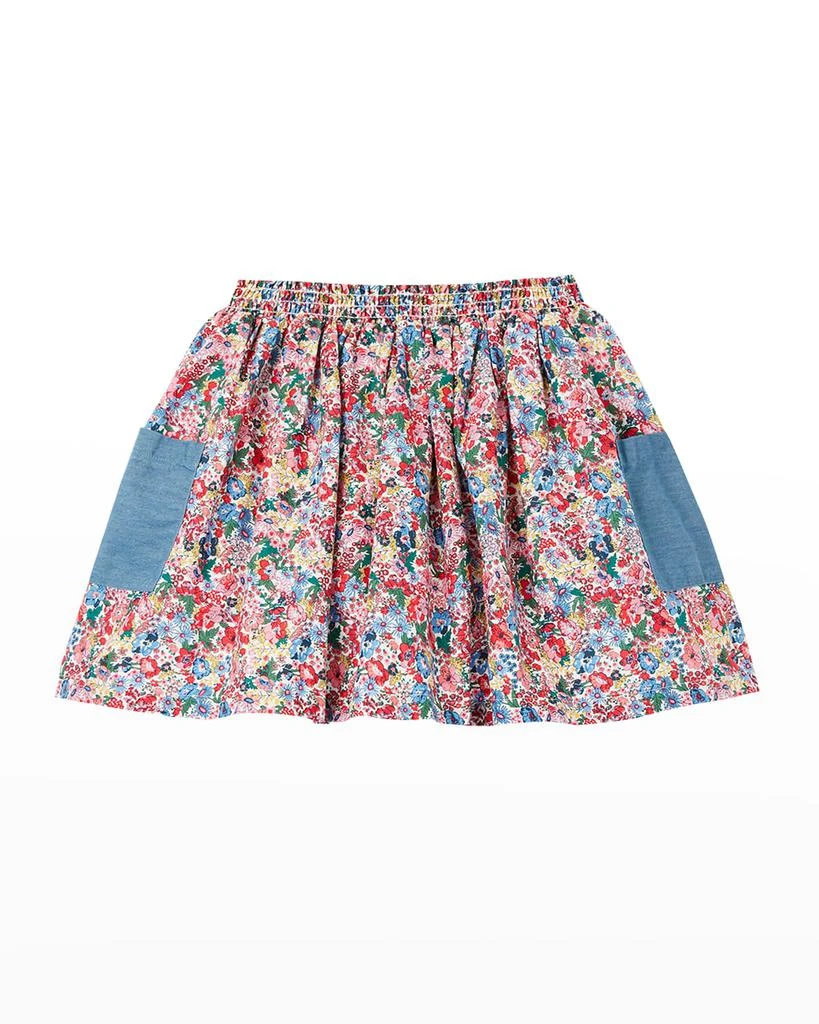 商品Joules|Girl's Harriwel Floral-Print Ditsy Skirt, Size 2-6,价格¥172,第1张图片