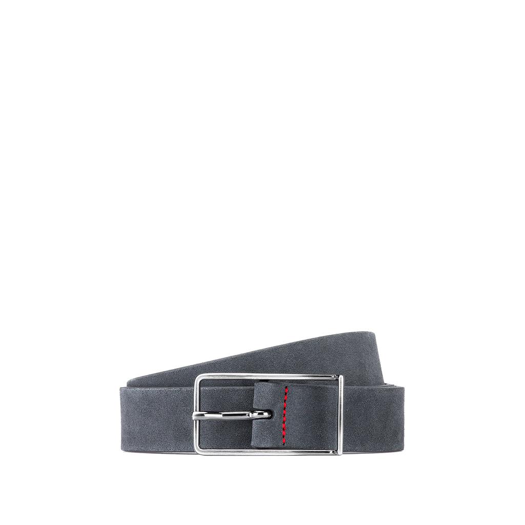 Hugo Gios Suede Belt Grey商品第1张图片规格展示