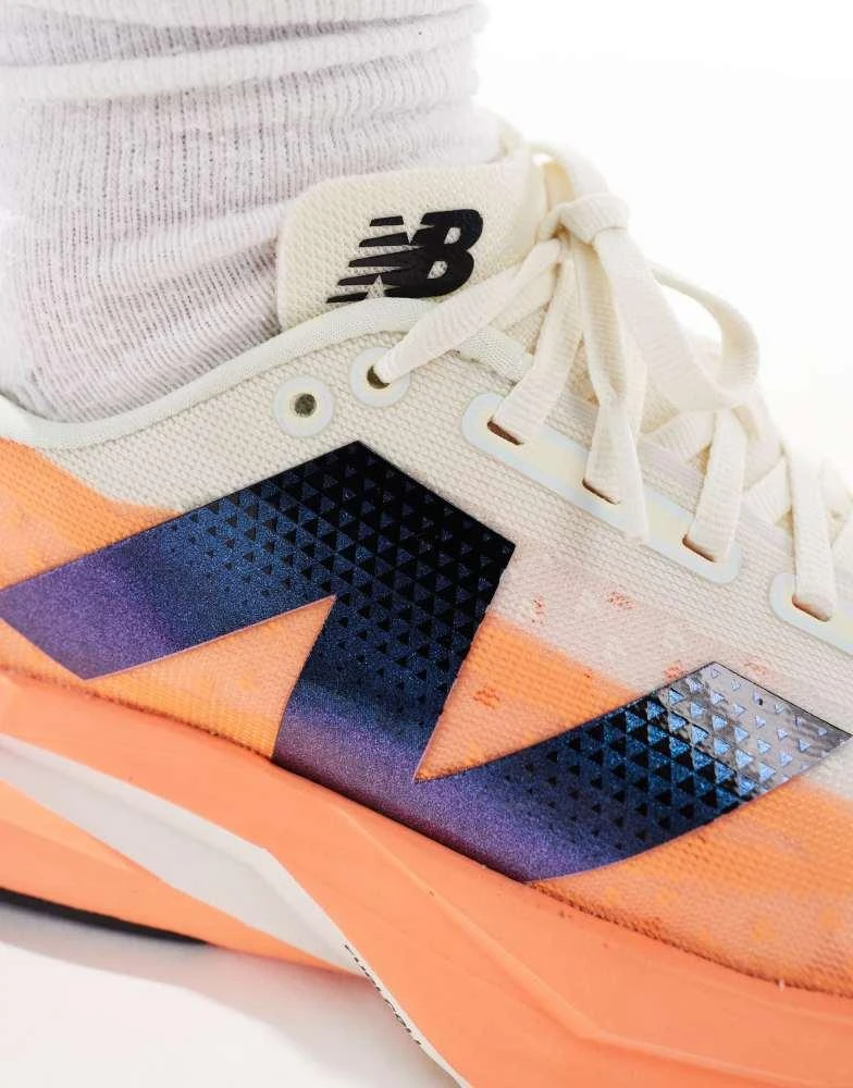 商品New Balance|New Balance Fuel Cell Rebel V4 running trainers in orange,价格¥1445,第4张图片详细描述