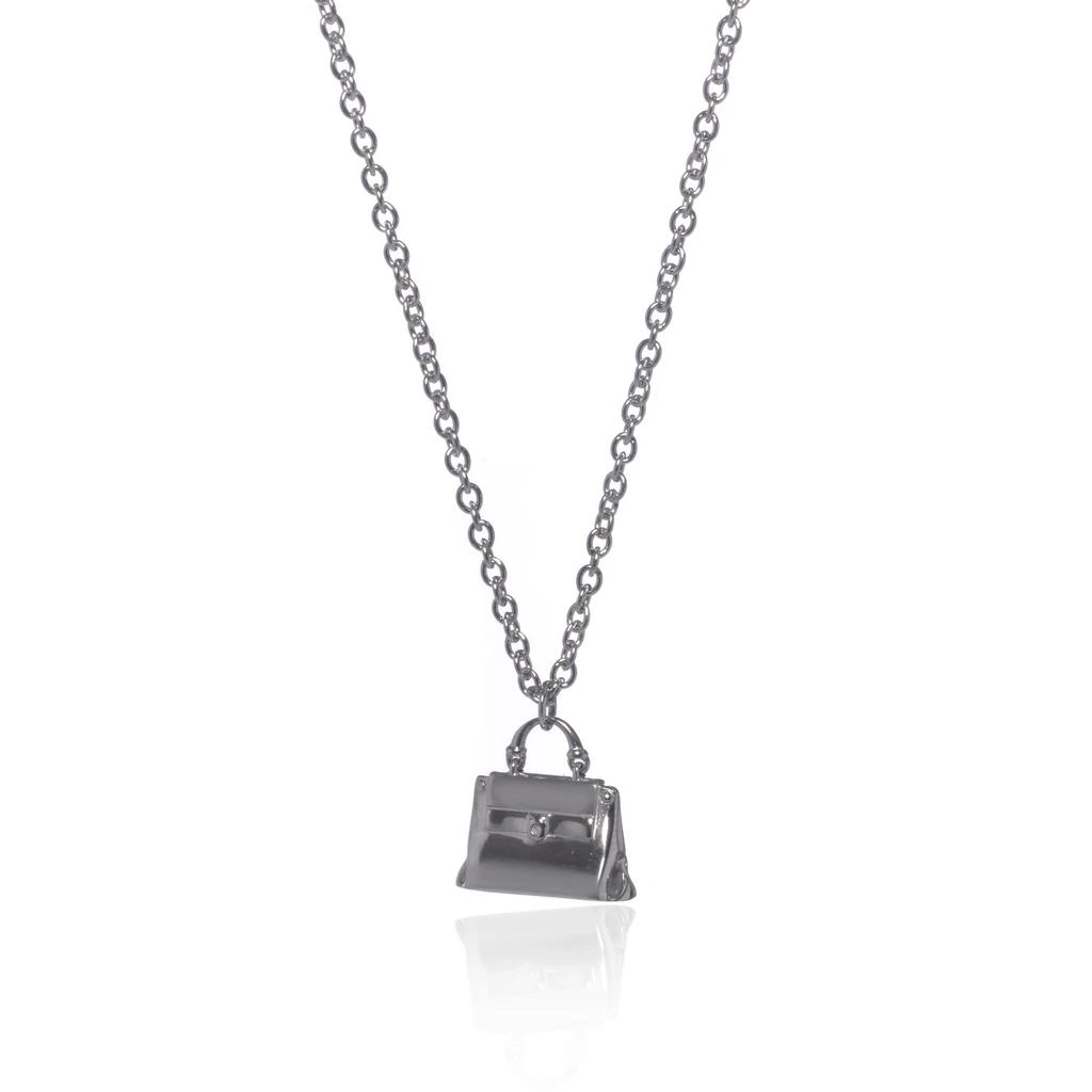 商品Salvatore Ferragamo|Salvatore Ferragamo Charms Sterling Silver Pendant Necklace 704716,价格¥472,第1张图片