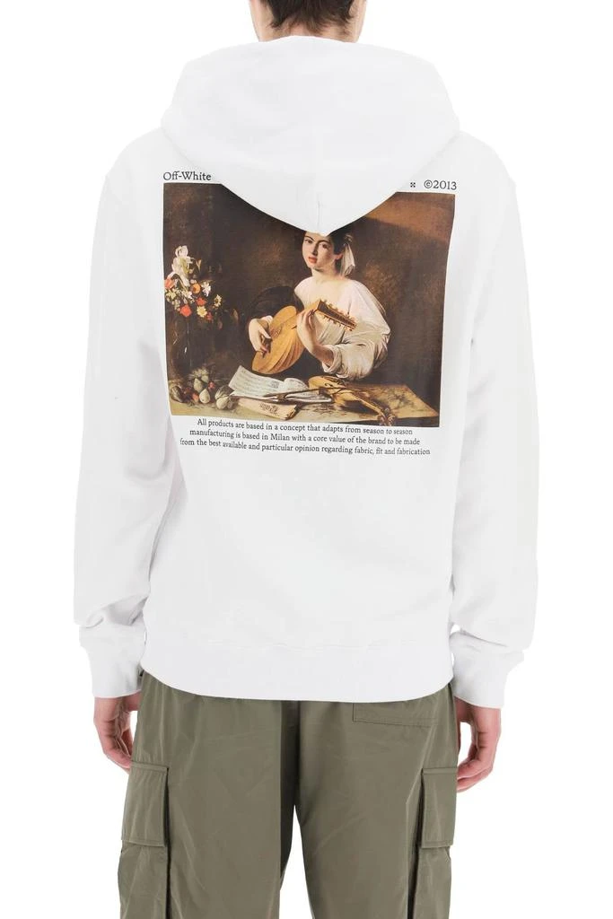 商品Off-White|Off-white caravaggio print hoodie,价格¥2403,第3张图片详细描述