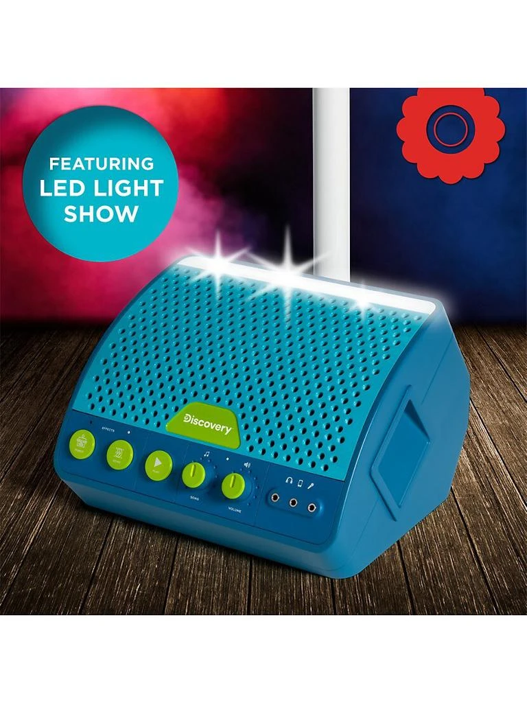 Kid's LED Toy Microphone With Stand & Tablet Holder 商品