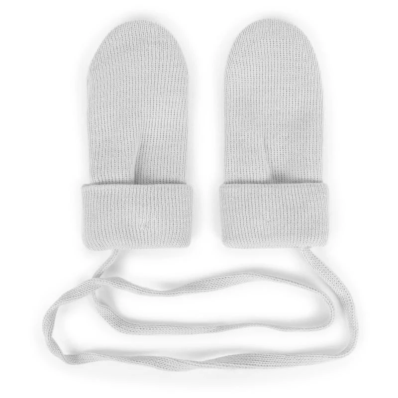 商品Maximo|Knitted baby mittens in light grey,价格¥152,第2张图片详细描述