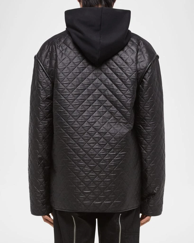 商品Helmut Lang|Men's Quilted V-Neck Padded Jacket,价格¥3561,第3张图片详细描述