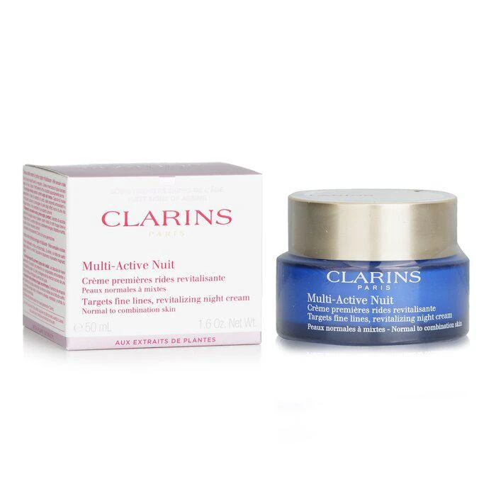 商品Clarins|娇韵诗 多活性焕颜晚霜-适合中性至混合型肌肤 50ml/1.6oz,价格¥319,第2张图片详细描述