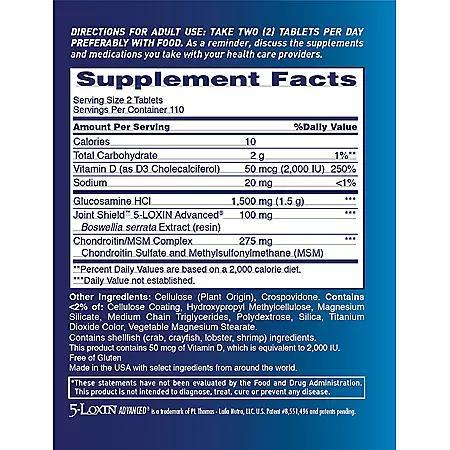 商品Osteo Bi-Flex|Osteo Bi-Flex Triple Strength with Vitamin D (220 ct.),价格¥231,第5张图片详细描述