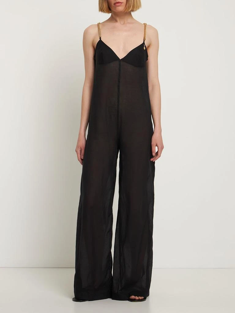 商品Stella McCartney|Falabella Cotton Jumpsuit,价格¥2026,第1张图片详细描述