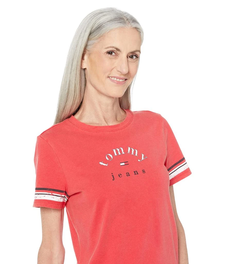 商品Tommy Jeans|Distressed Logo Tee,价格¥140,第3张图片详细描述