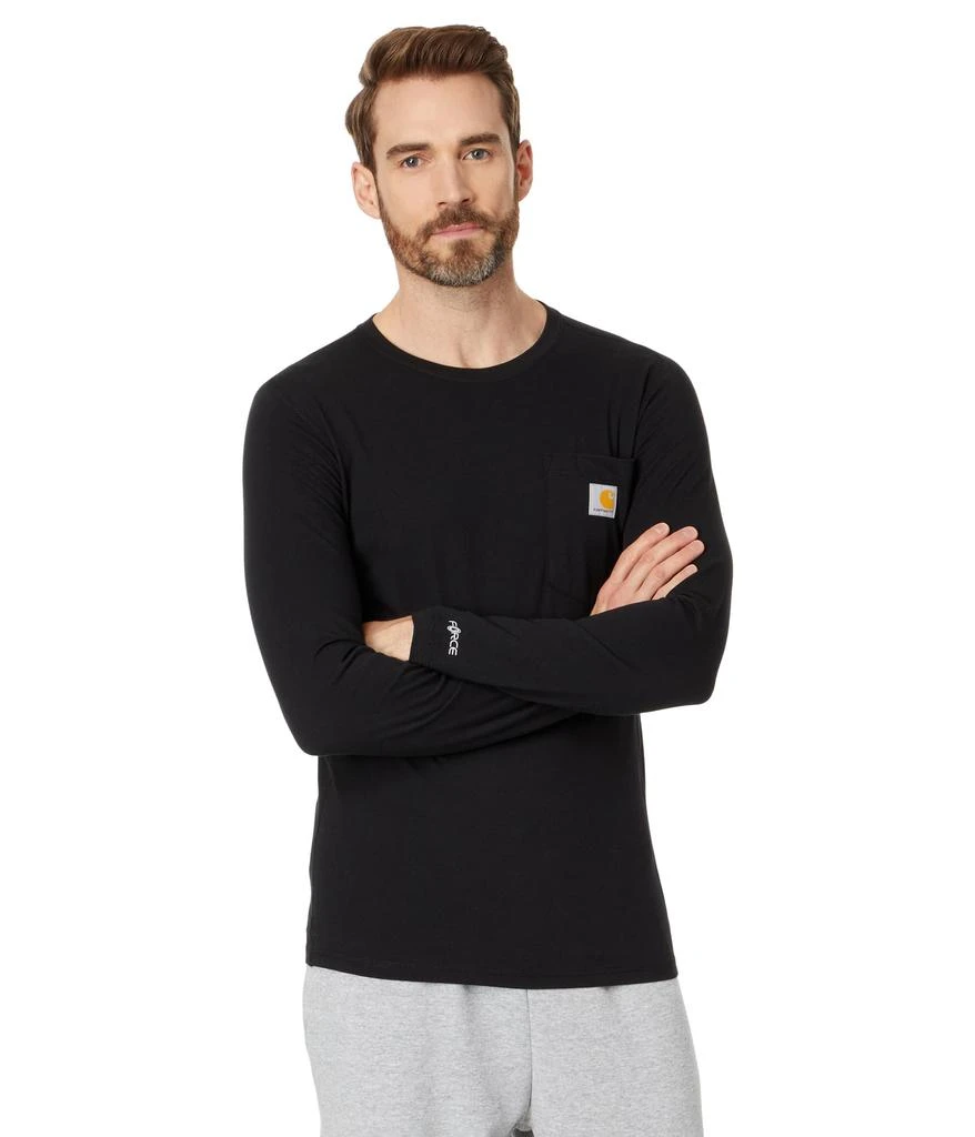商品Carhartt|Force Relaxed Fit Midweight Long Sleeve Pocket T-Shirt,价格¥242,第1张图片