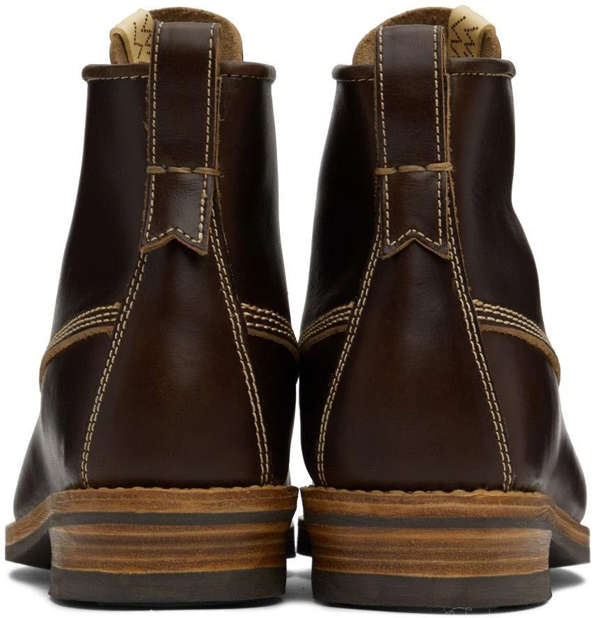 商品VisVim|Brown Cradle Moc-Folk Lace-Up Boots,价格¥5429,第2张图片详细描述