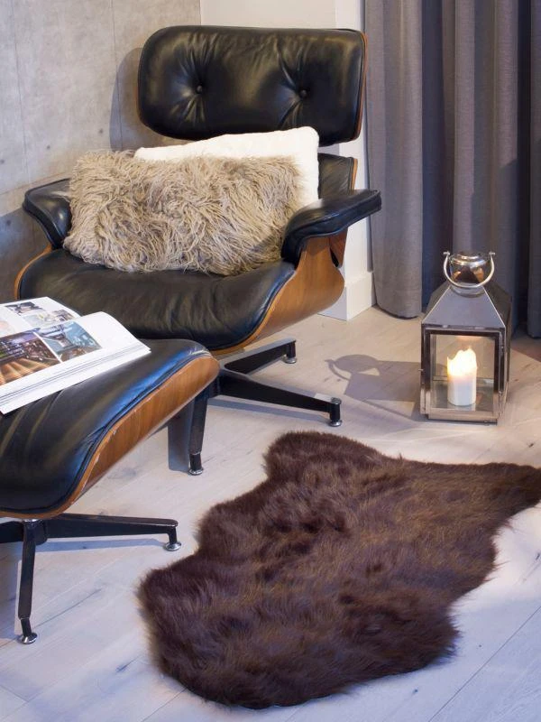 商品Luxe Faux Fur|Gordon Dyed Faux Fur Rug,价格¥355,第3张图片详细描述