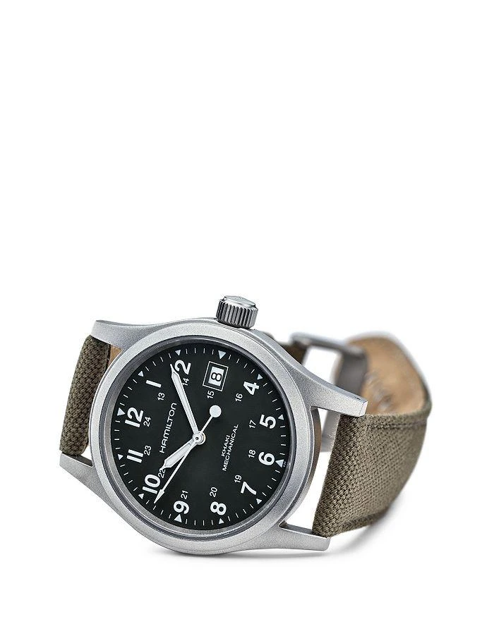 商品Hamilton|Mechanical Khaki Field Watch, 38mm,价格¥4453,第3张图片详细描述