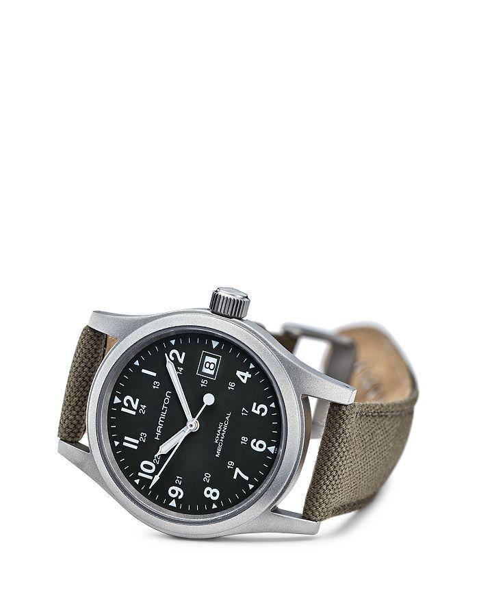 商品Hamilton|Mechanical Khaki Field Watch, 38mm,价格¥3704,第5张图片详细描述