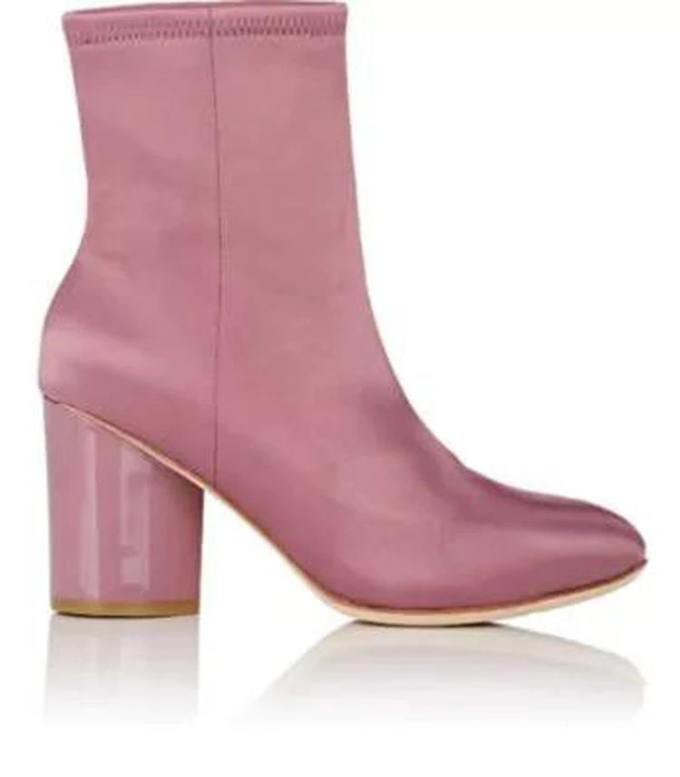 商品Opening Ceremony|Dylan Stretch-Satin Ankle Boots,价格¥1183,第1张图片