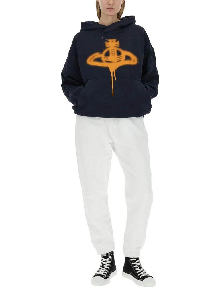 商品Vivienne Westwood|VIVIENNE WESTWOOD ORB SPRAY SWEATSHIRT,价格¥2016,第2张图片详细描述