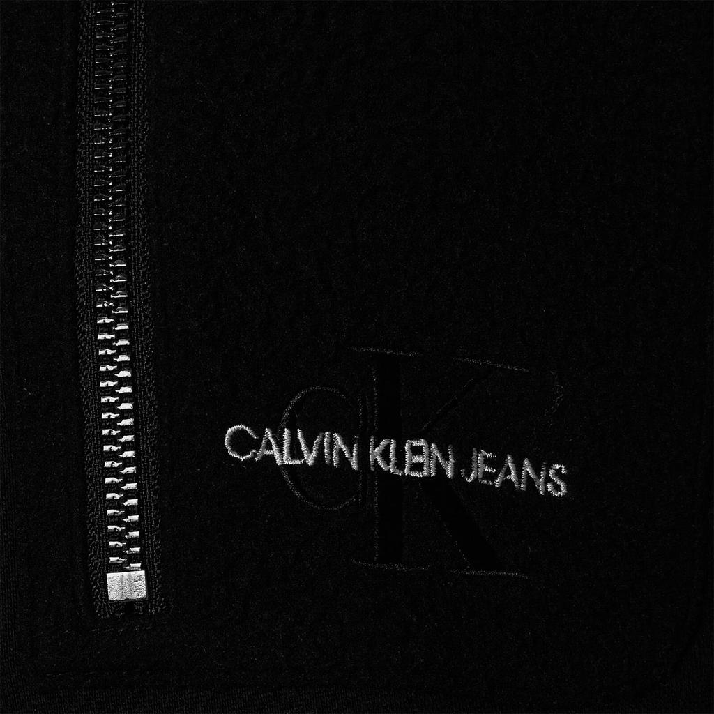 Calvin Klein Jeans Women's Polar Fleece Half Zip Dress - CK Black商品第6张图片规格展示