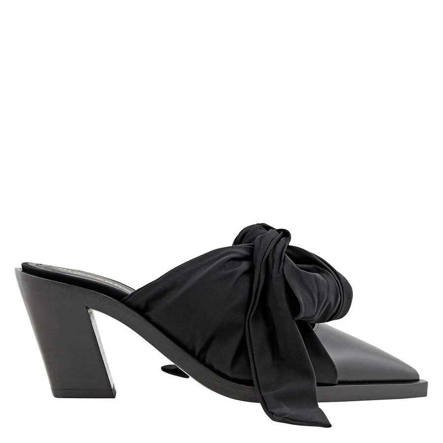 商品Burberry|Black Synthetic Tillington Ankle-wrap Mules,价格¥1464,第1张图片